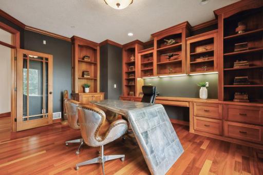 Cherry hardwood flooring