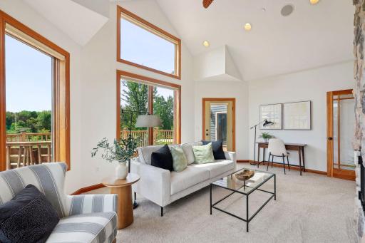 The perfect bright space for reading a book or an at home office