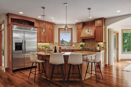Gourmet kitchen