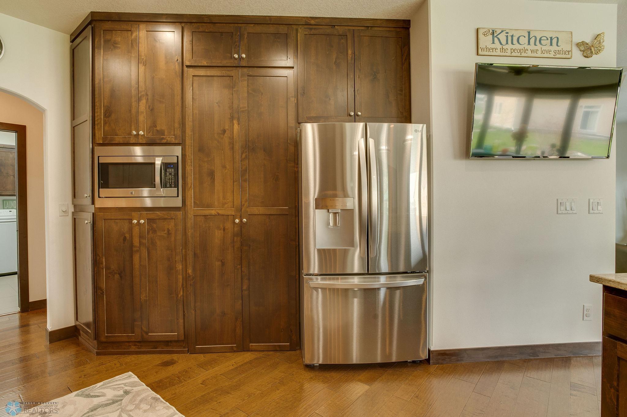 Kitchen/hidden pantry