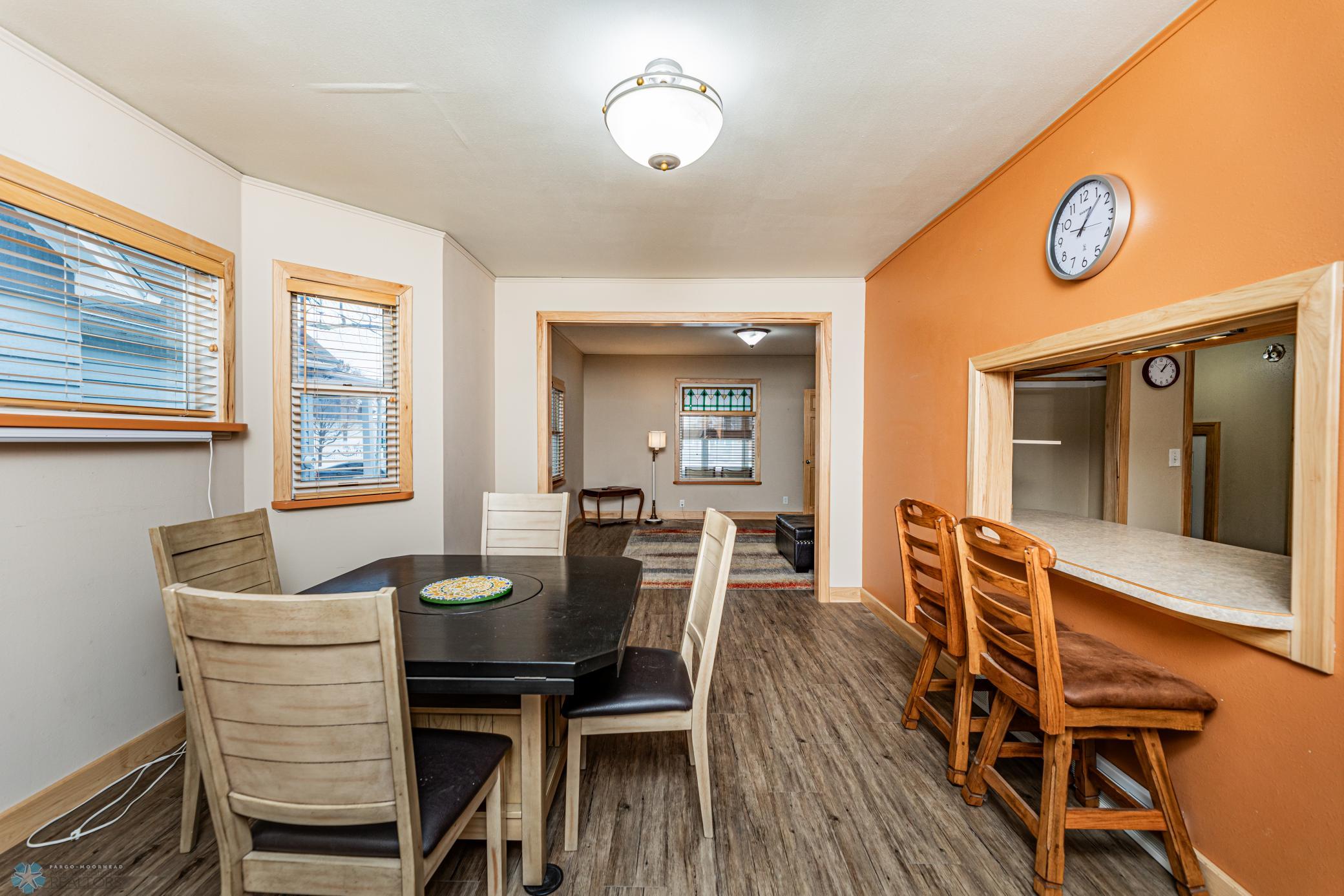 Dining Room with Counter Seating