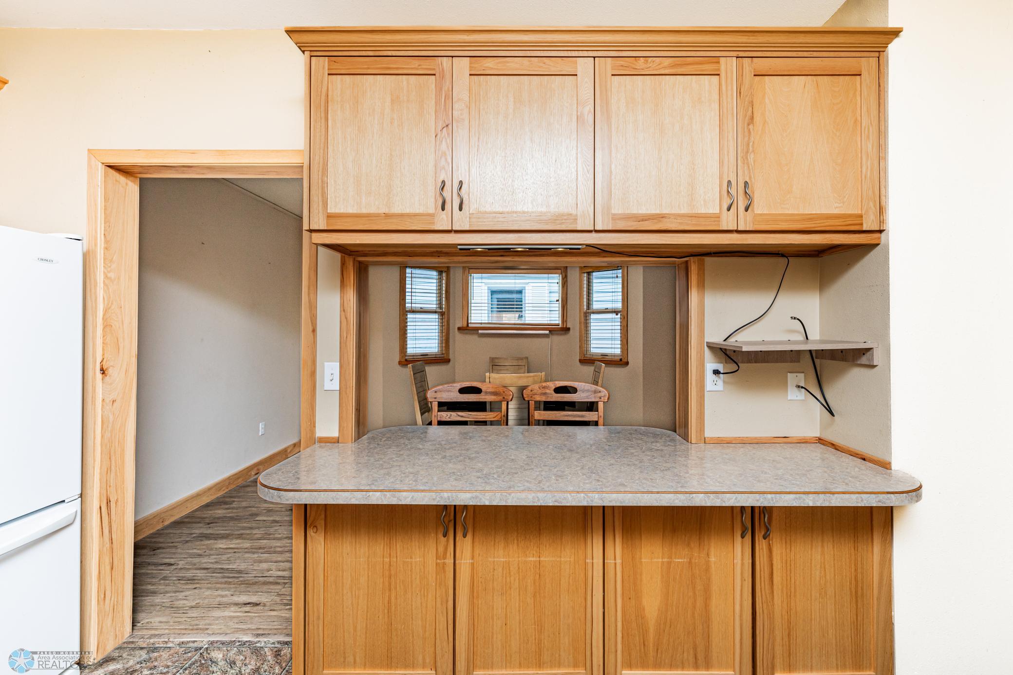 Kitchen Island Looking Towards DR