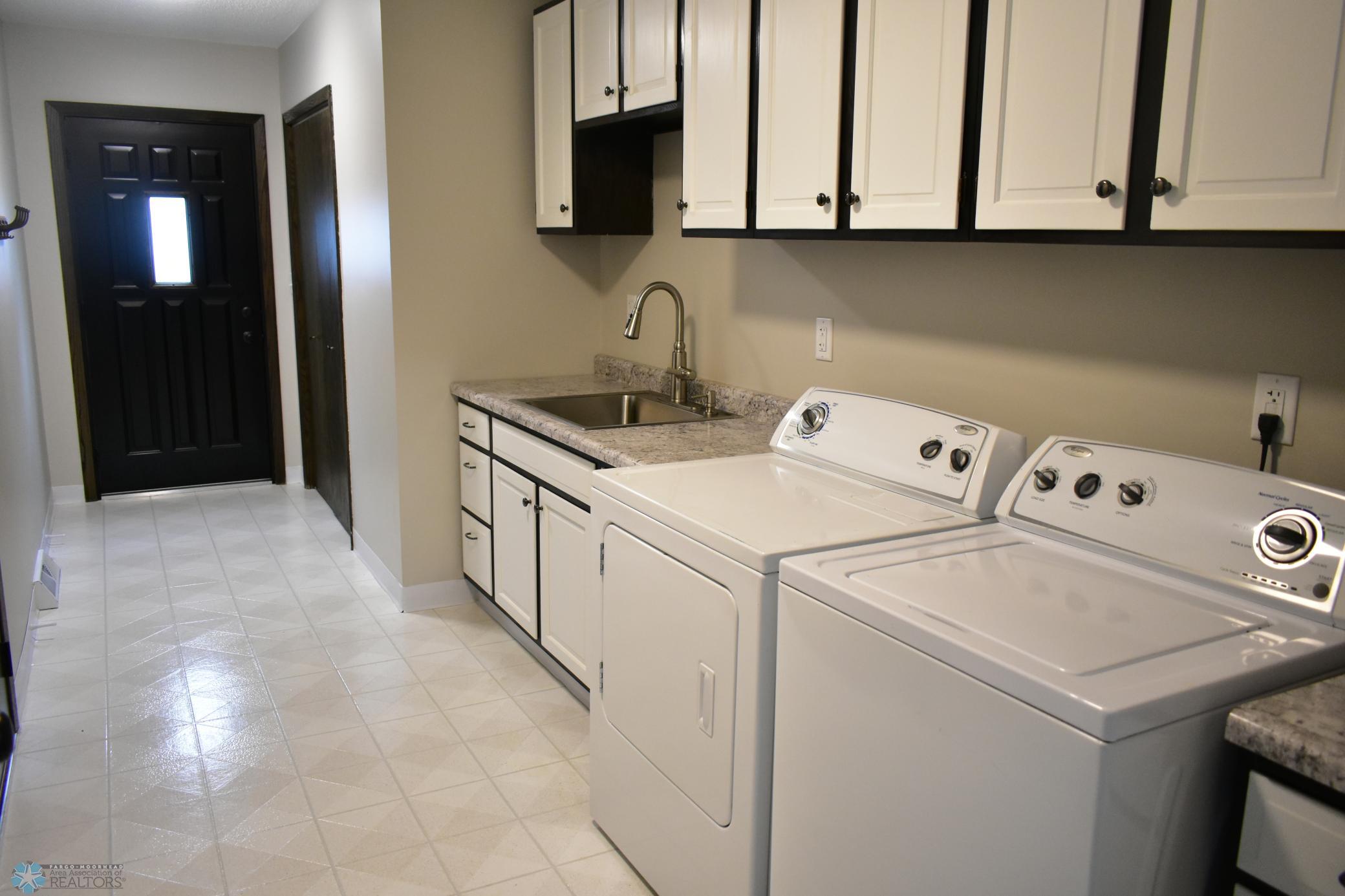 Main Floor Laundry Off Garge