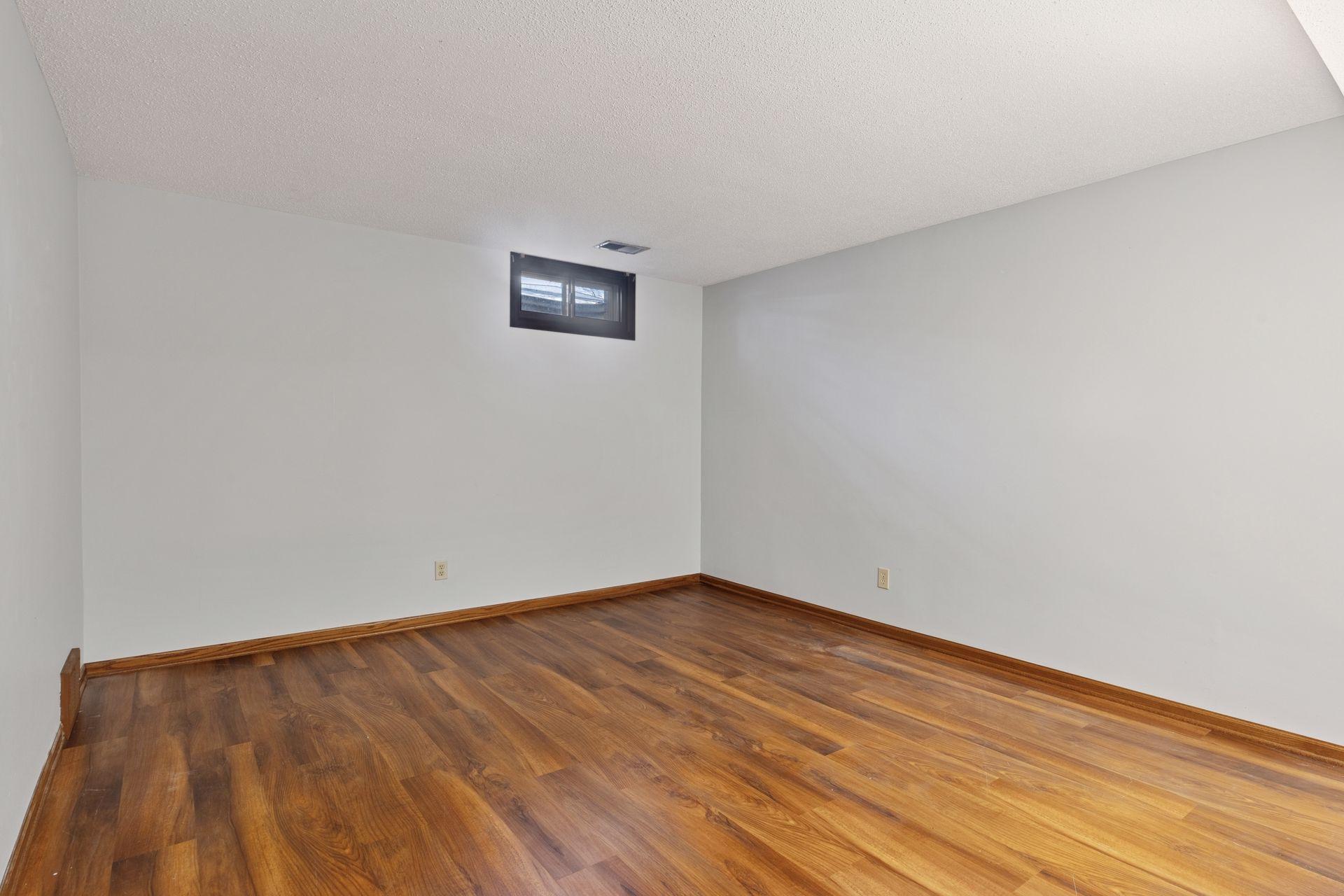 Lower level family room.