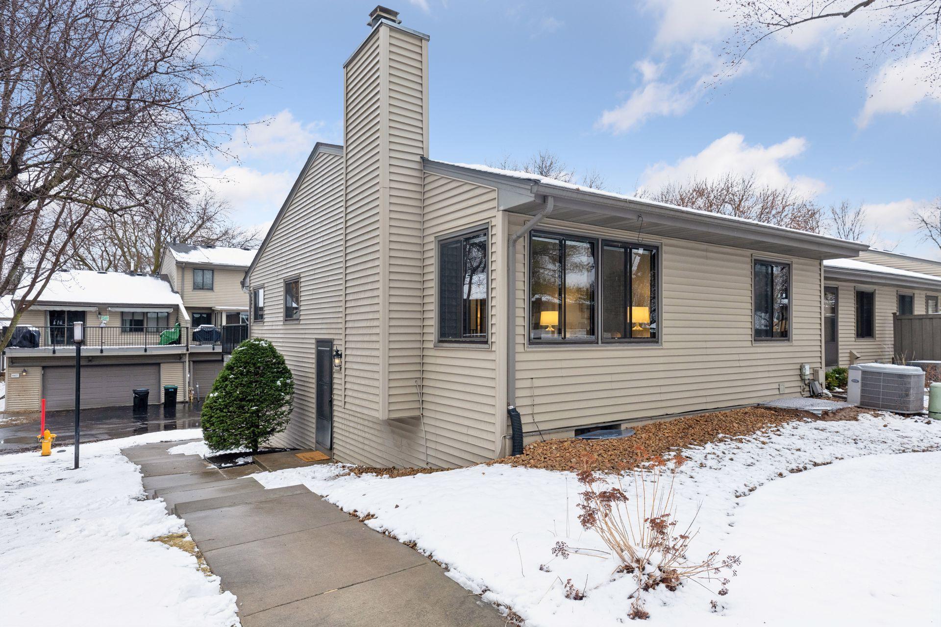 Coveted End Unit style townhome with your own side private entrance...