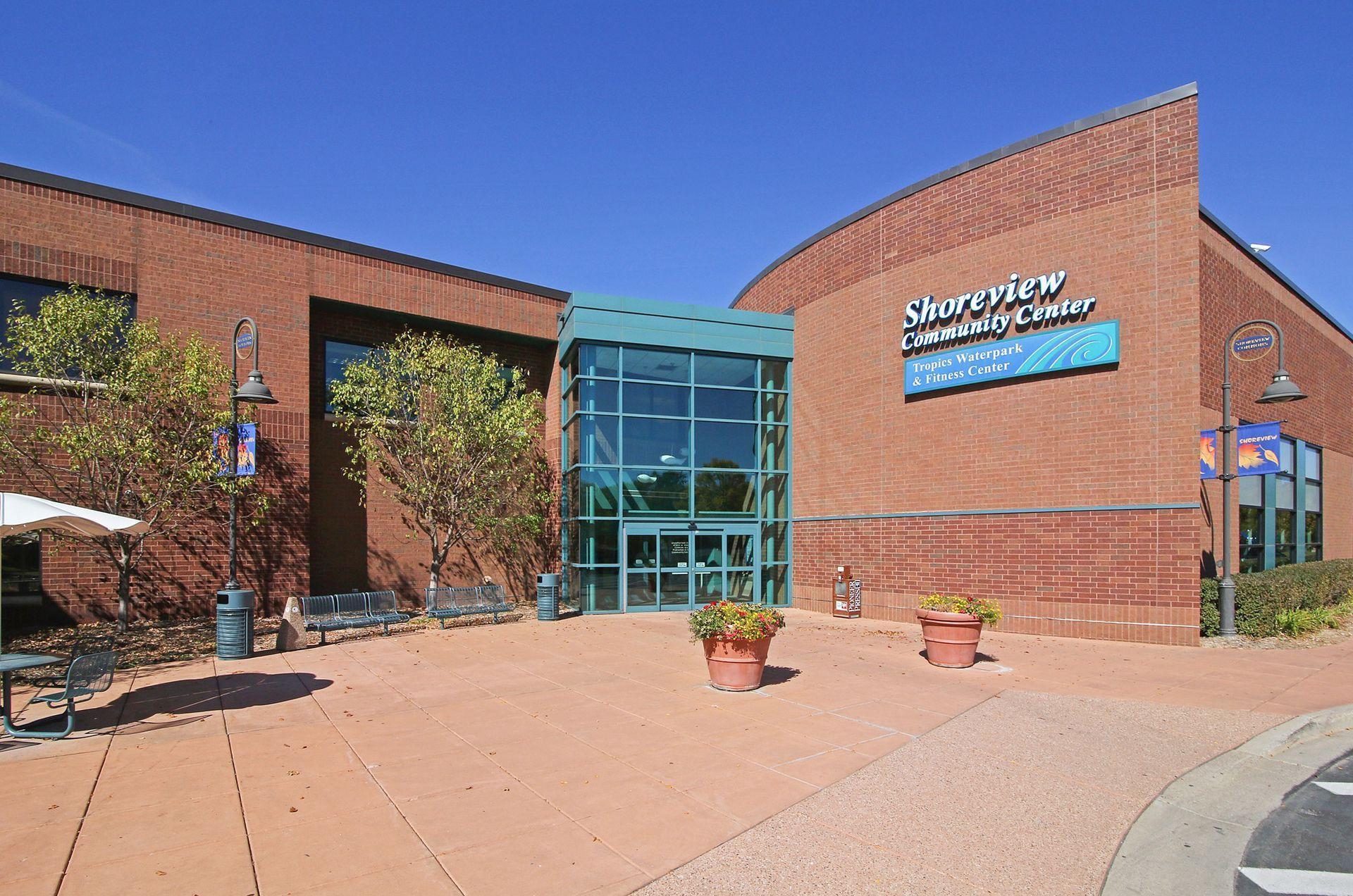 Shoreview Community Center for a variety of social and community activities