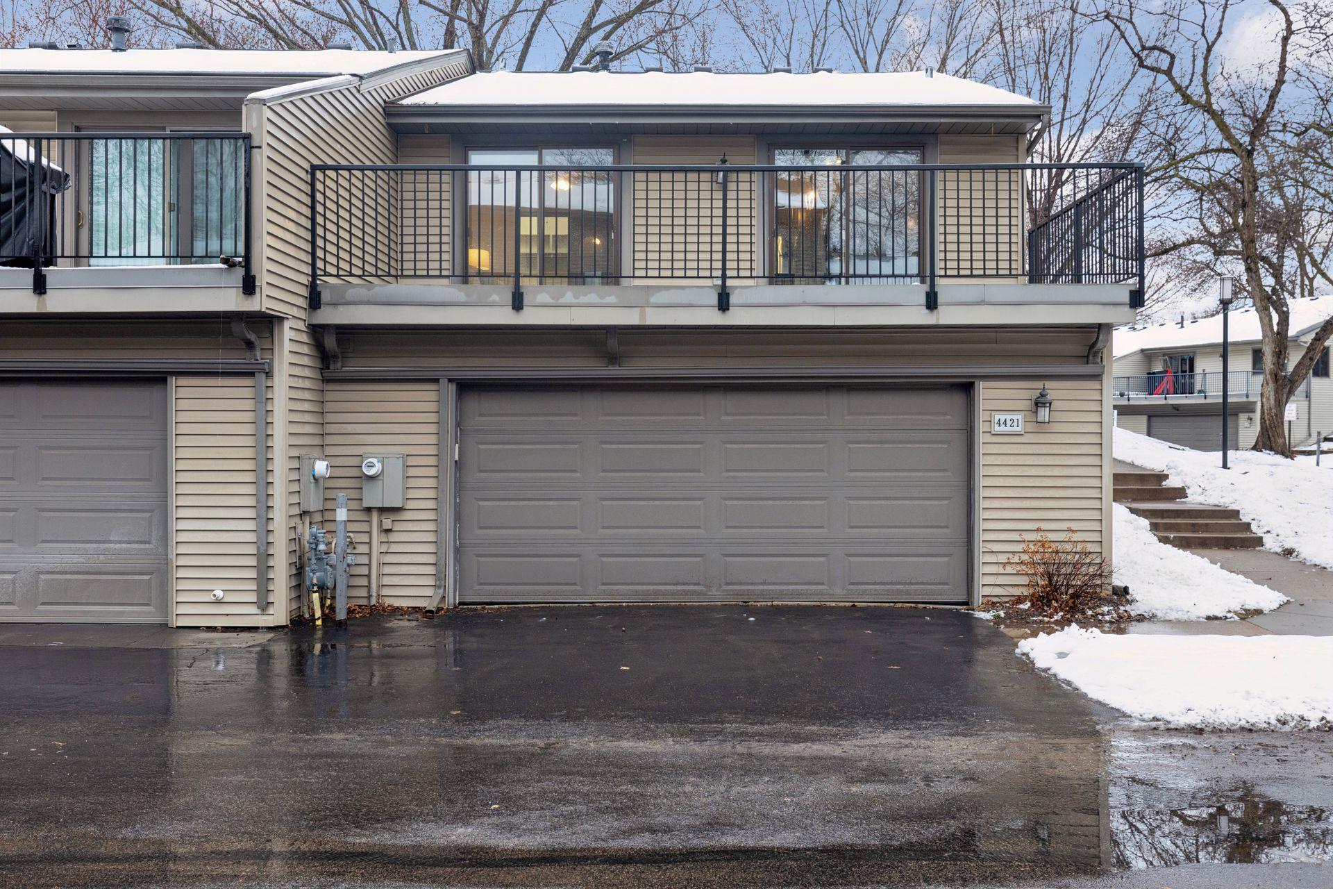 Nice 2 stall garage.