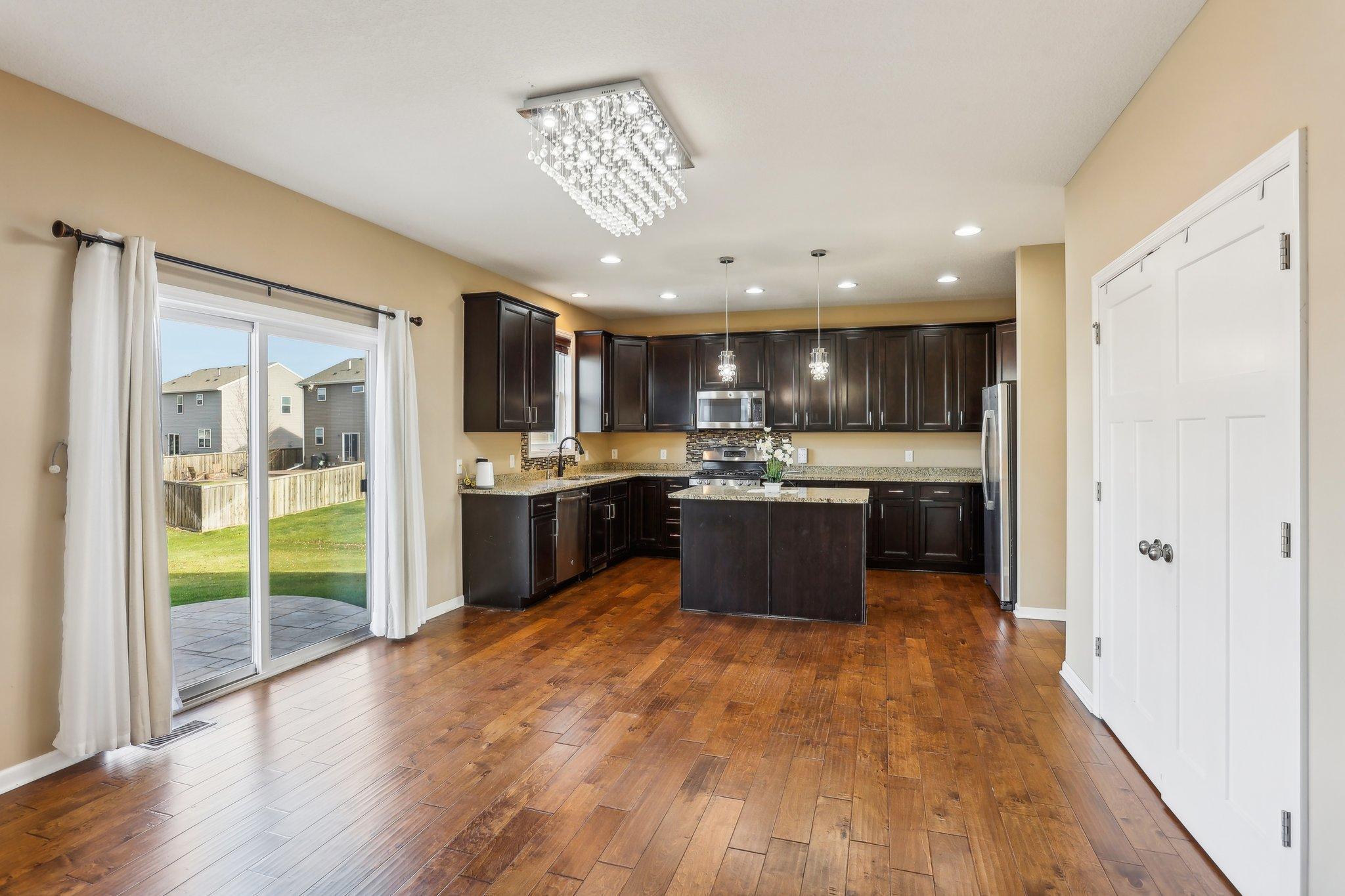 Dining Area and Kitchen