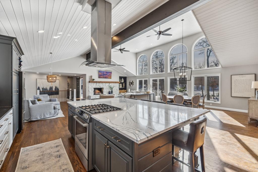 This kitchen, where design meets function, will inspire both the home chef and the entertainer alike.