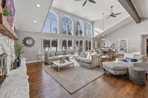 Whether hosting guests or unwinding by the fire at the end of the day, this bright and airy retreat offers a perfect balance of elegance and livability.