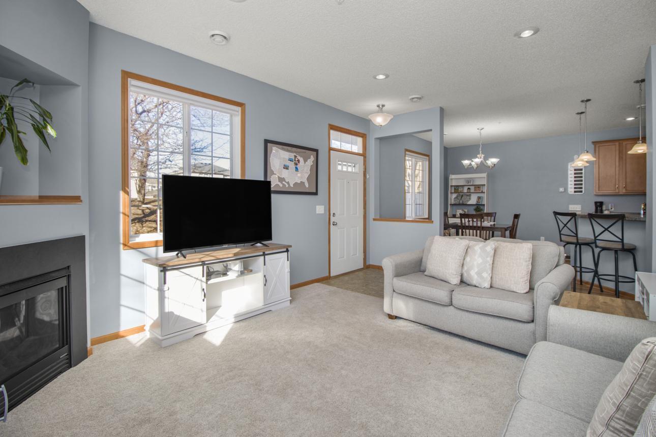 The natural light and open layout offer great options for gatherings and entertaining.