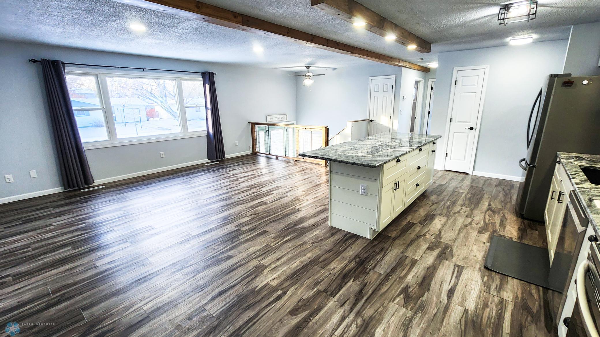Kitchen & Living Room
