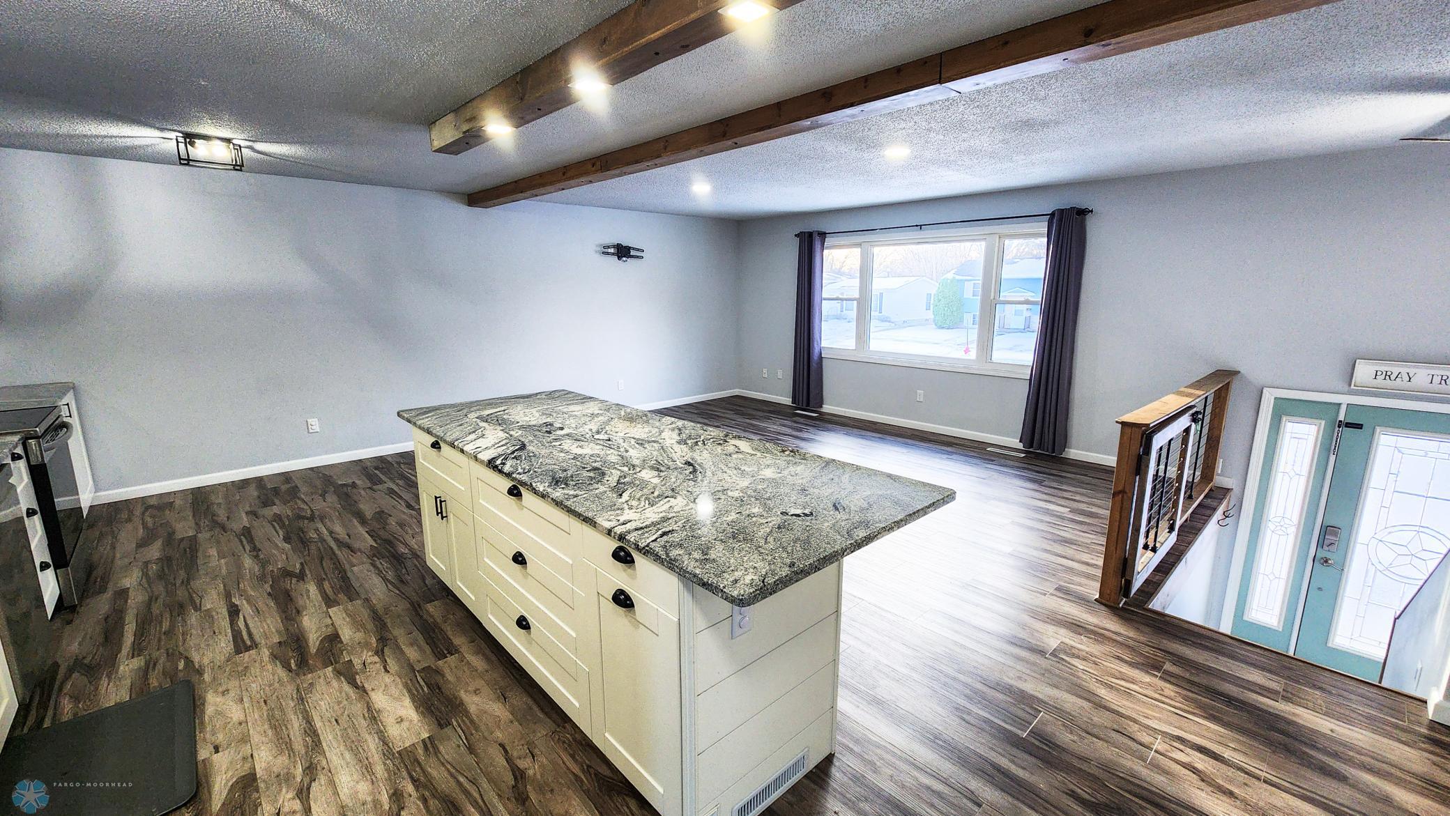 Kitchen & Living Room