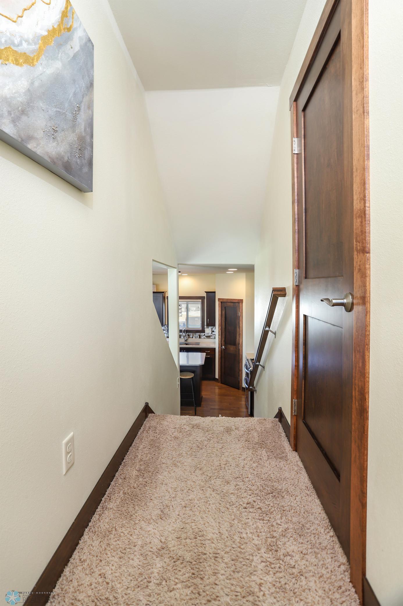 looking down from upper level