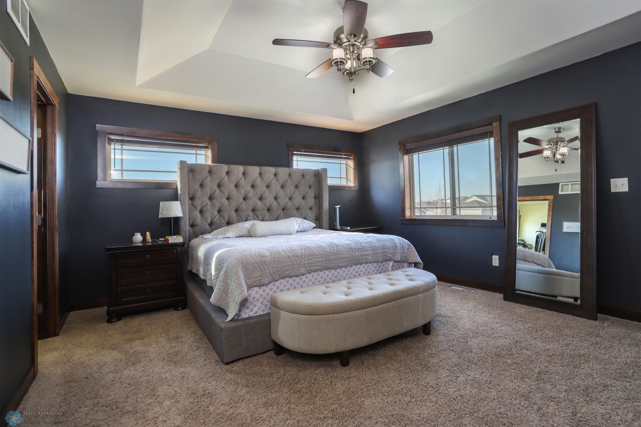 upper level master bedroom