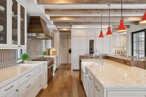 Russian White Oak flooring throughout main level