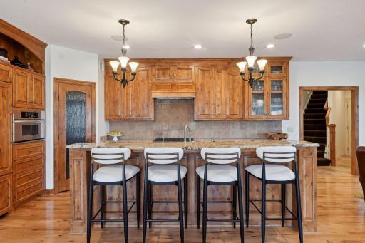 This kitchen is a chef's and an entertainer's dream!