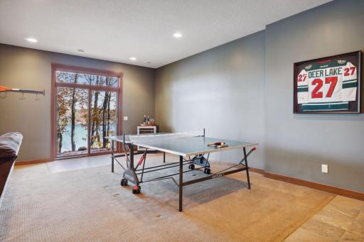 Challenge friends to a game of ping pong or step outside and enjoy drinks on the patio as the sun sets.