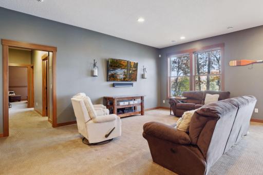 Whether itâs an afternoon of games, movie marathons, this lower level is the ultimate space for entertaining.