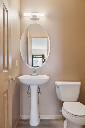 main floor half bath