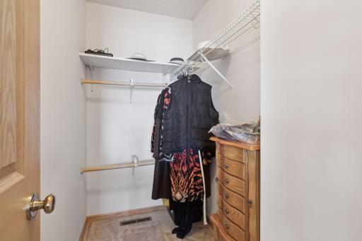 primary bedroom walk in closet