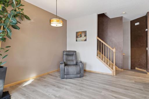 dining room space, extra living space, office space so many options!