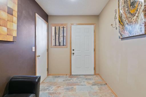 spacious foyer for owner and guest entrance