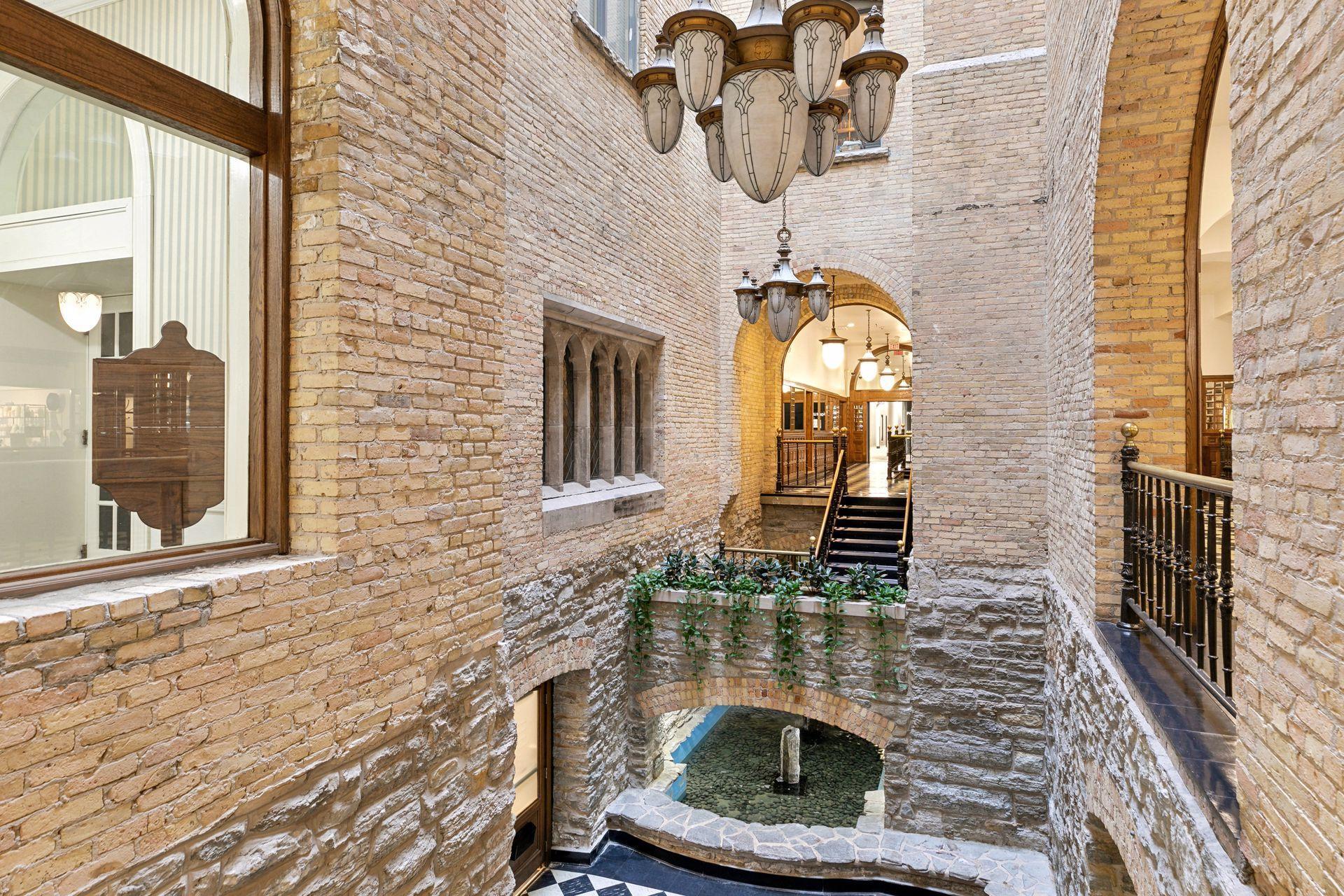 Inner courtyard that will be your view as you walk to Unit 209