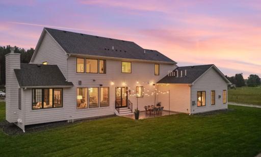 Enjoy sunsets and wide open spaces on the oversized home sites in Twin Pine Fields. Four sided architectural detailing, rear patio and professionally landscaped yard.