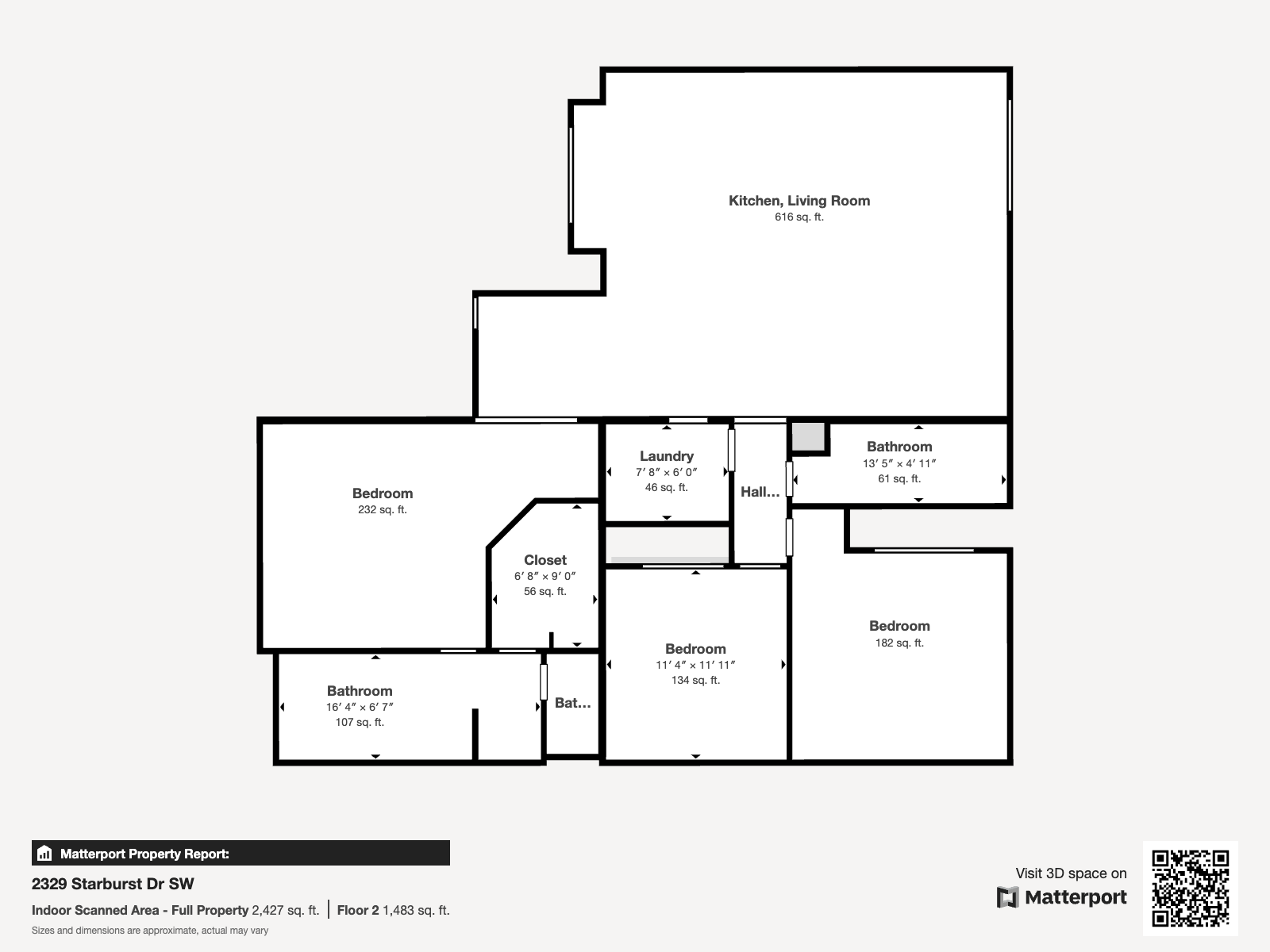 Main & Third Level Floor Plan
