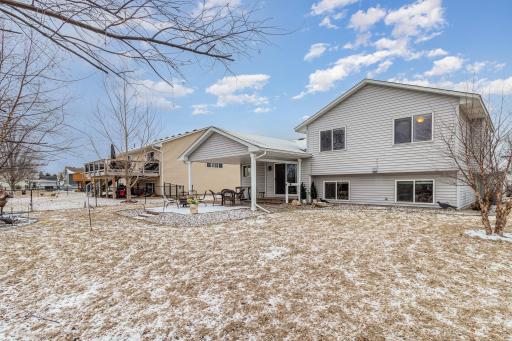 Flat spacious yard ideal for outdoor activities