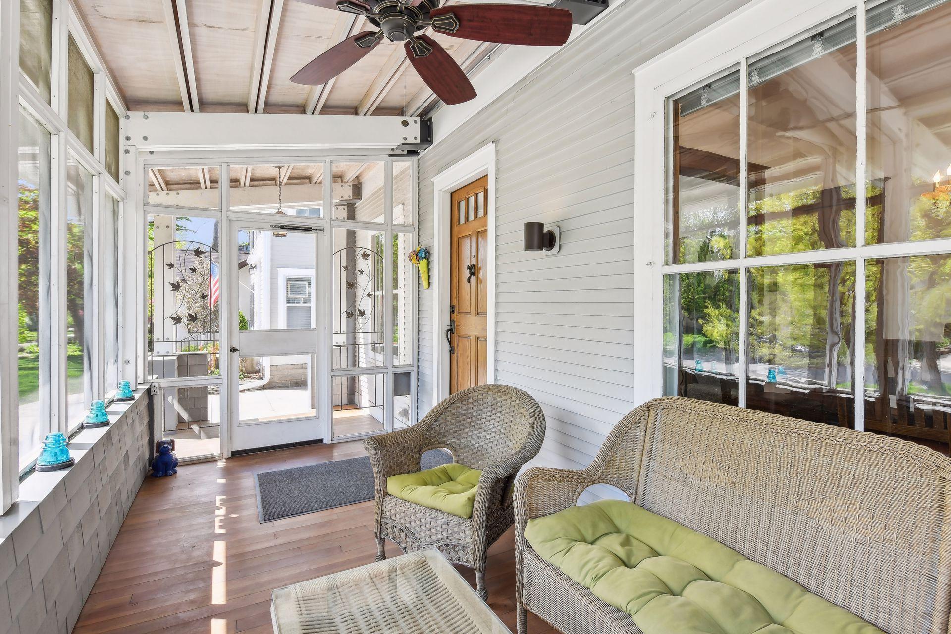 A perfect spot for morning coffee