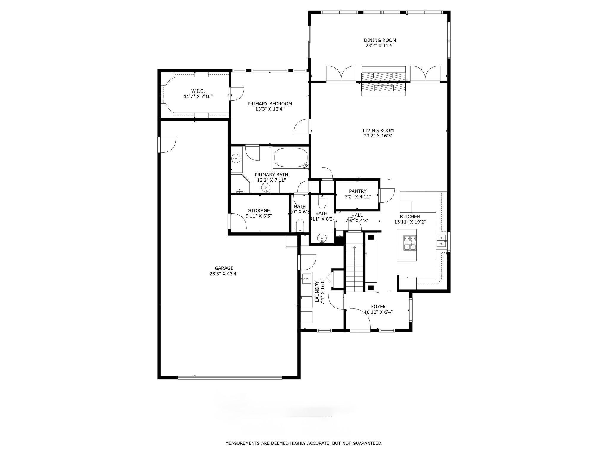 Floor plan main floor