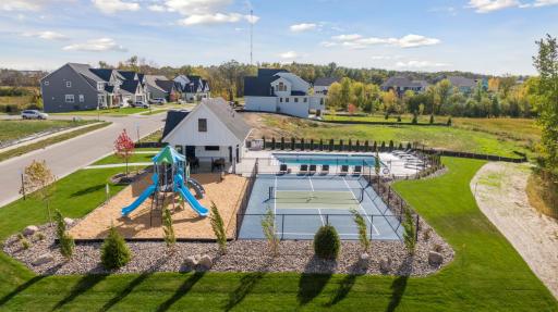 Community Pool, Pickle Ball Court and Playground!