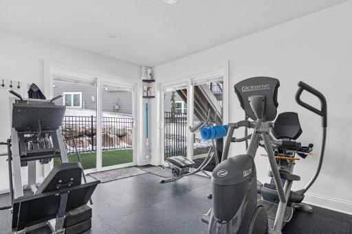 Additonal fitness room added off of the sport court