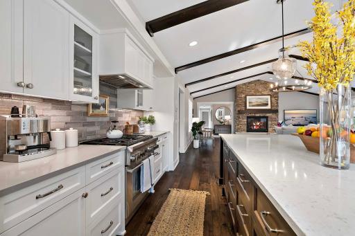 A stunning kitchen with top-of-the-line appliances and plenty of counter space for every culinary adventure.