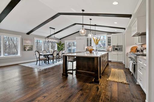 Large windows offering tons of natural light