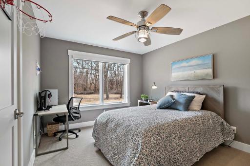 Second bedroom featured on the main level