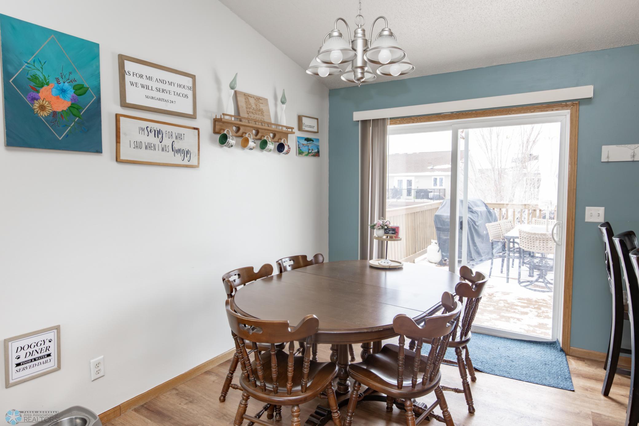 Dining room space