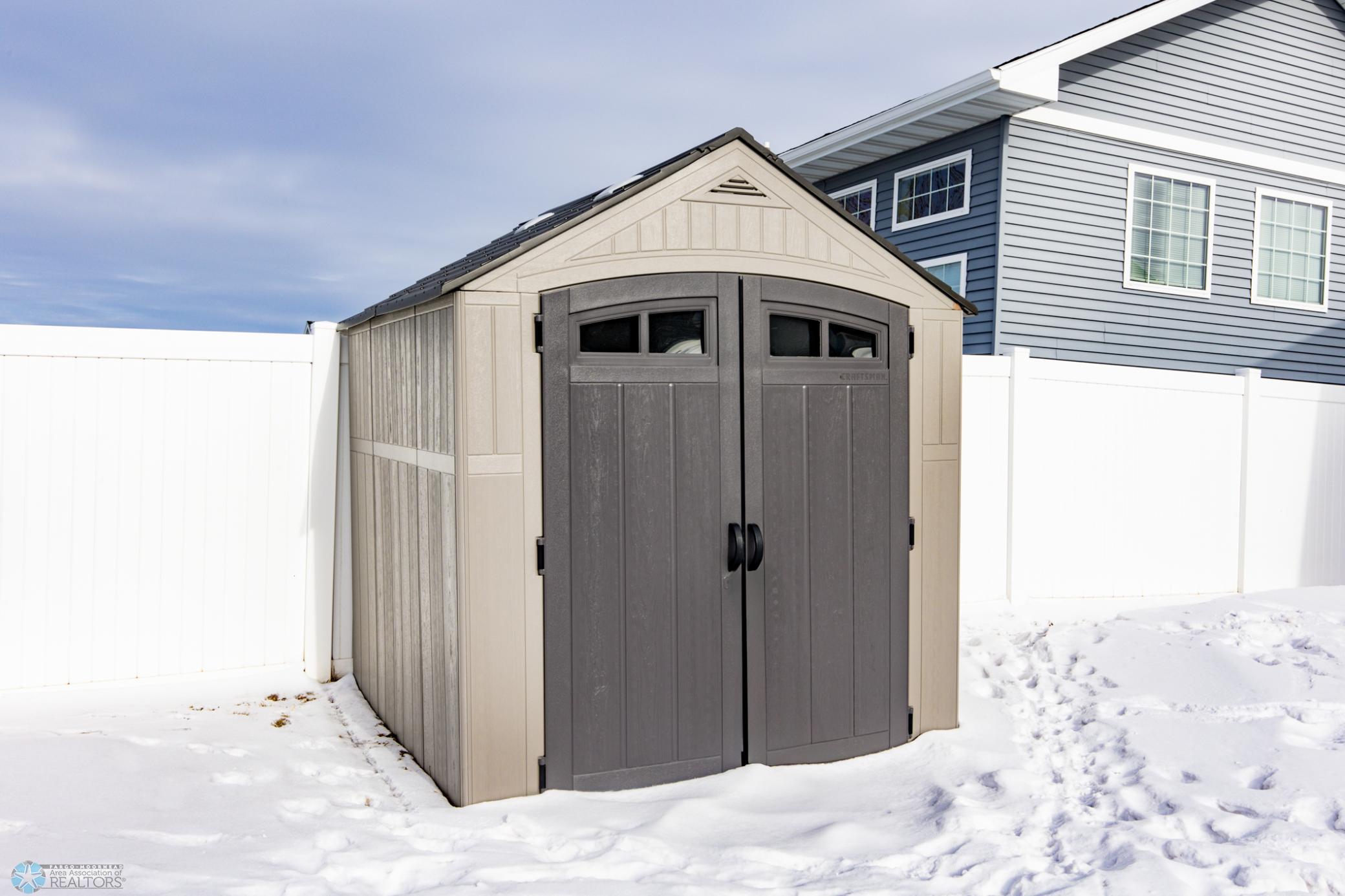 Shed is negotiable