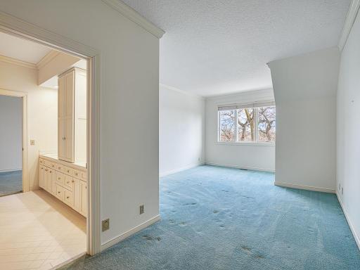 Another upper level bedroom with a Jack and Jill bath.