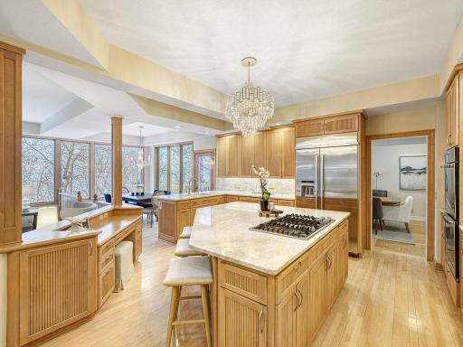 Spectacular views from the heart of the home - the kitchen!