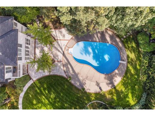 Stunning 1.88 acre property with private backyard
