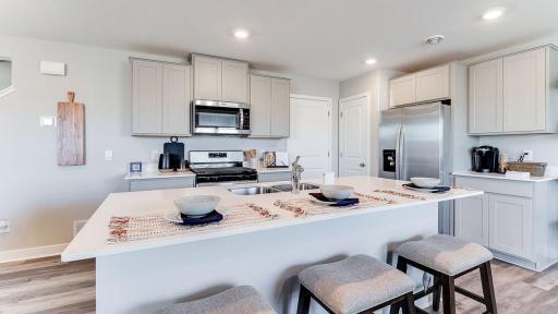 Photo of model home, color & options will vary.