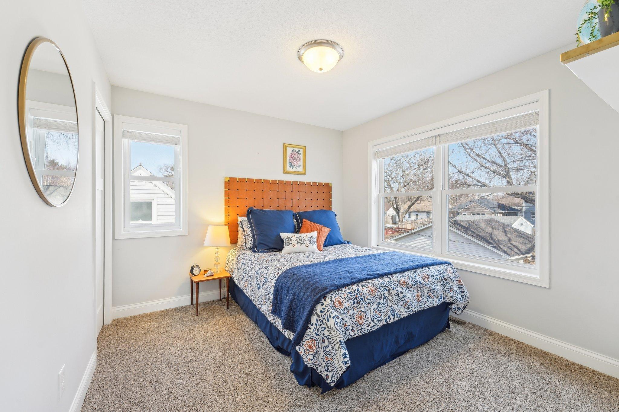 Upper level bedroom 3.