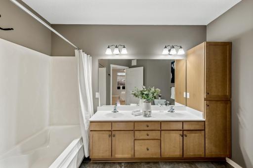 Private primary full tile bath
