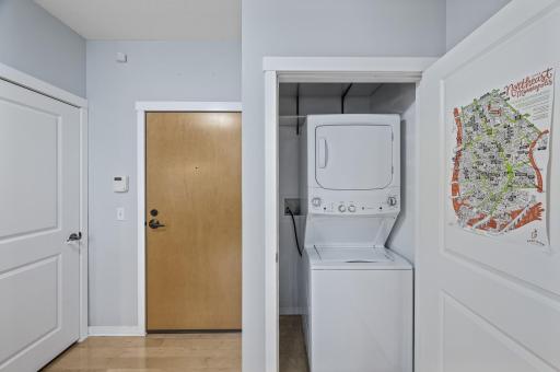In-unit laundry