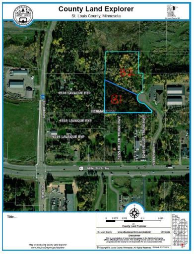 Approximate Lot Split Map