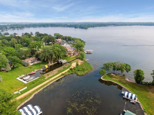 Gorgeous water is accessible right out your back steps.