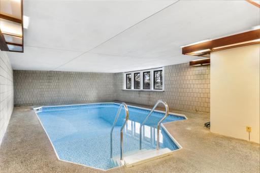 Enjoy the indoor, heated pool all year round!